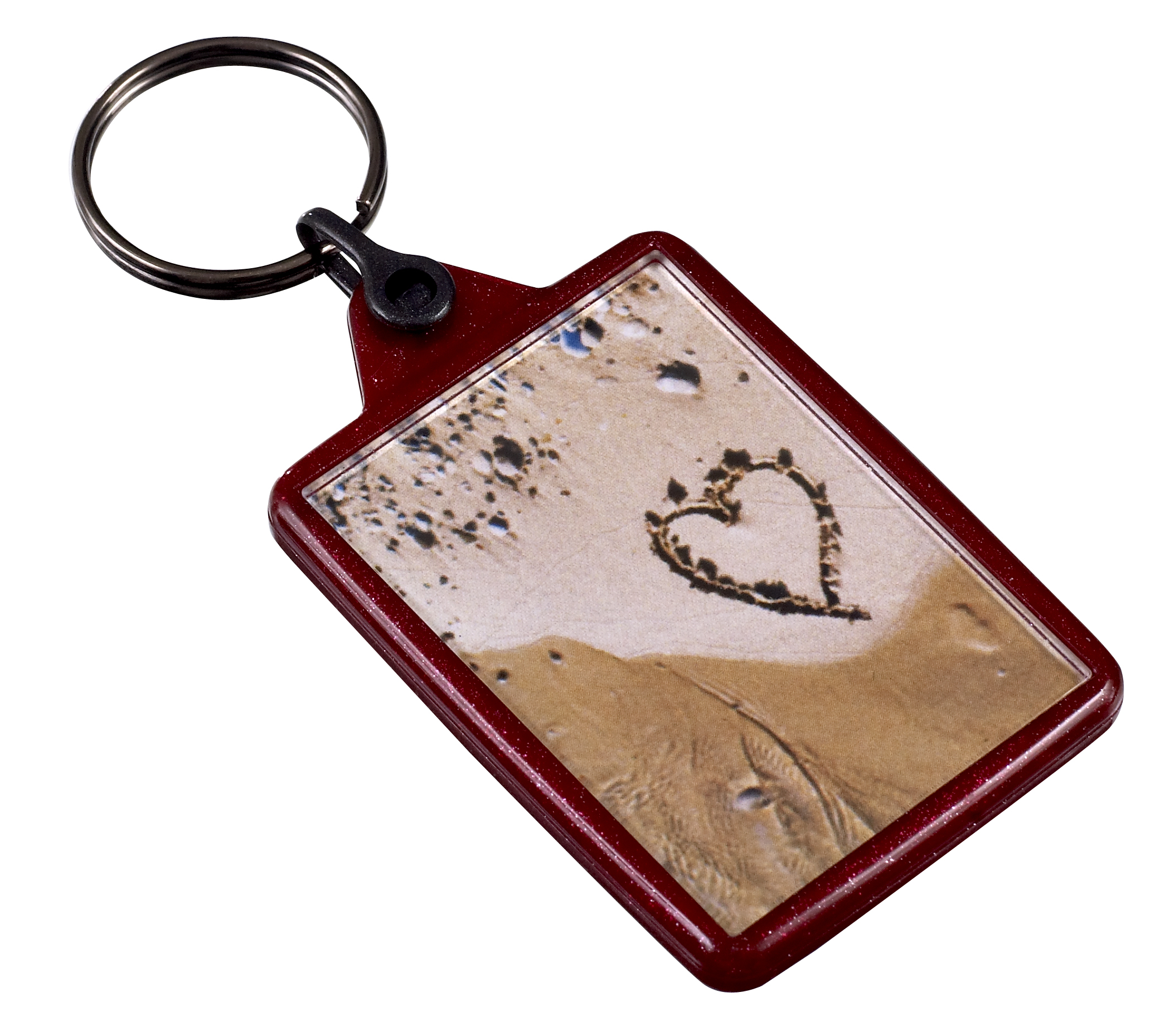 IL05 rececyled key ring in red