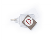 S5 Mode Insert Keyring 32x40mm unassembled