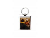 CDIP08 Crystal Dome Keyring Passport Photo Size
