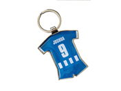 Crystal Dome Keyring Sports Kit CDIF08 blue