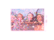 GBC46-PK Confetti Blox 4x6 pink photo frame