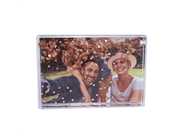 GBC46-PK Confetti Blox 4x6 rose gold photo frame
