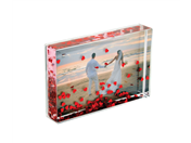 GBH46 Heart Blox 4x6 photo frame