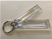 Number Plate Blank Keyrings are a great value way to promote your brand.