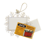 XZF02S-CR Snowflake Ornament Unassembled