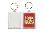 E1 Keyrings 35x45mm Blank