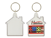 Medium House Keyring 48x50mm blank