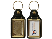 Metal Keyrings 40 x 25mm Blank