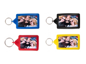 IZS02 Soft Touch Keyring 45x70mm colours