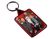 IL05 Red Recycled Festive Keyrings