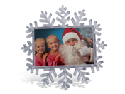 Snowflake Fridge Magnet 45x70mm landscape