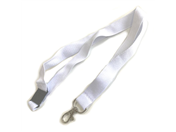 20mm Flat Polyester Lanyard with safety break