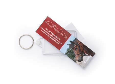 IL02 Rectangular Keyring 35x50mm