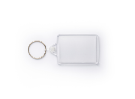 IL02 Rectangular Keyring 35x50mm