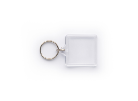 U1 Vial Square Keyrings 32x32mm