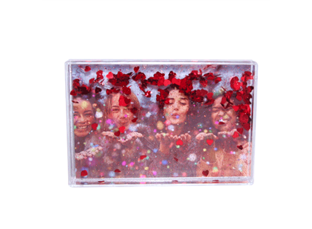 HeartBlox Acrylic Photo Box 4x6