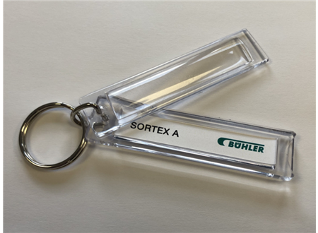 Number Plate Keyring 53x9mm