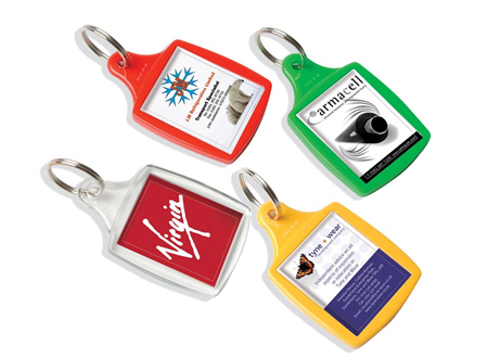 A5 assembled keyrings