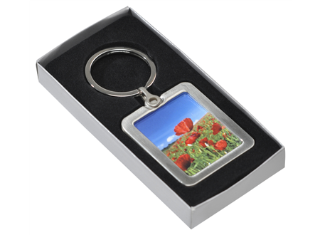 IMP08 Metal Keyring 35x45mm