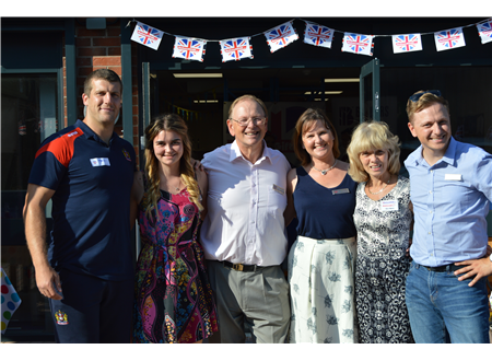 The BlankKeyrings team with Tony Clubb