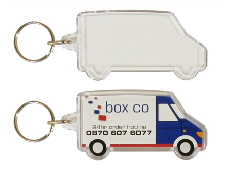 Combo Van Shaped Keyrings