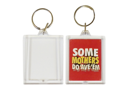 E1 Keyrings 35x45mm