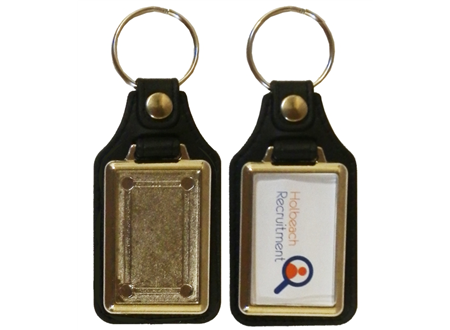 Metal Keyrings 40 x 25mm