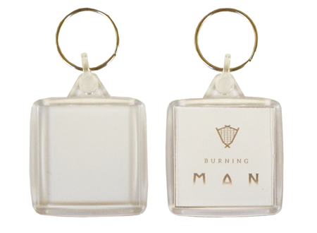 IS02 Square Keyring 38x38mm