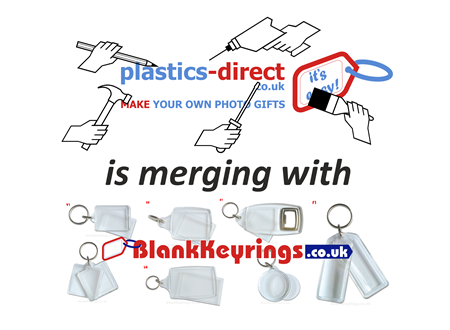 Plastics-Direct.co.uk has now merged with BlankKeyrings.co.uk