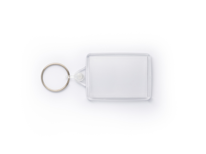 IL02 Rectangular Keyring 35x50mm blank