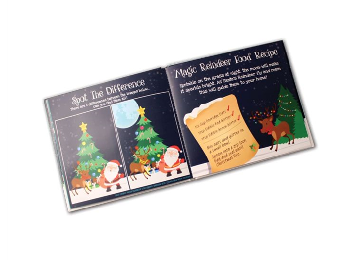 My Santa Story Book inside pages