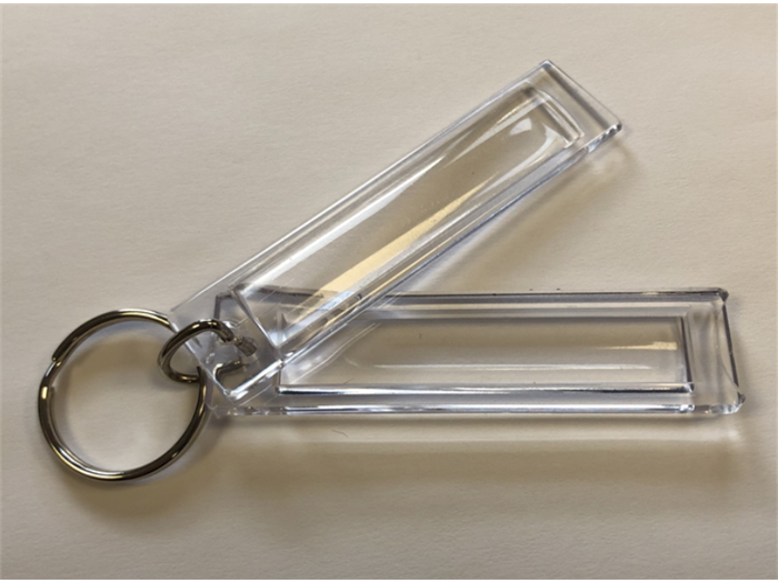Number Plate Blank Keyrings are a great value way to promote your brand.