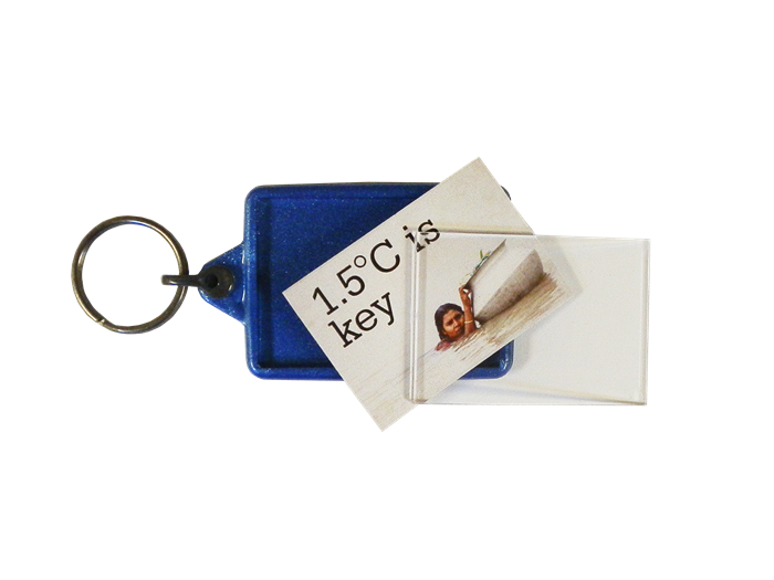 IL05 Recycled Keyring 35x50mm Unassembled