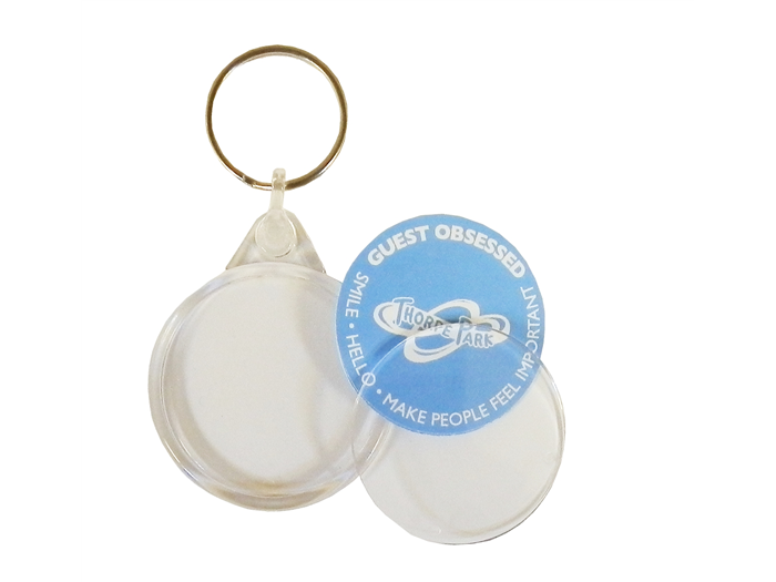 IR02 Round Keyring 38mm Unassembled