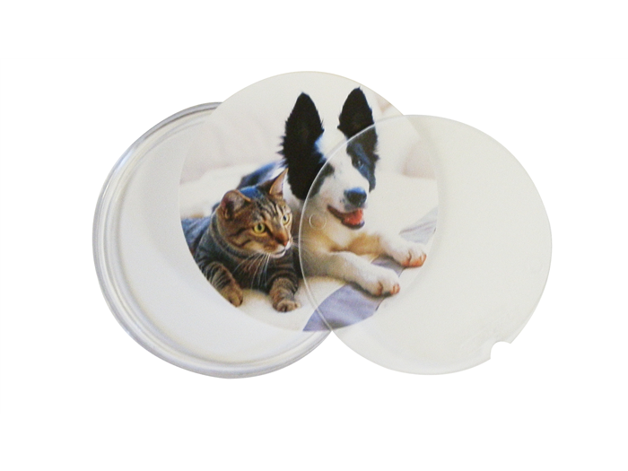 CR02 Round Coasters 80mm  Unassembled