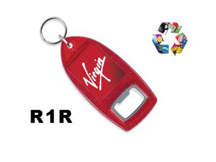 32x40mm R1R Recycled Keyring