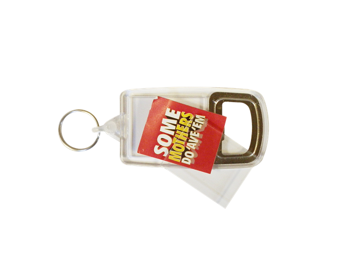 IB02 Bottle Opener Keyring with insert