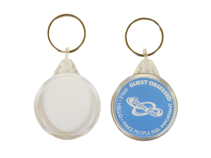 IR02 Round Keyring 38mm Blank