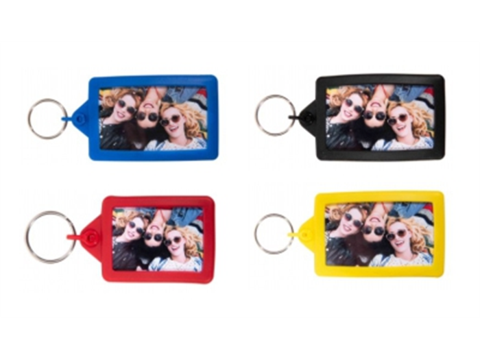 IZS02 Soft Touch Keyring 45x70mm colours