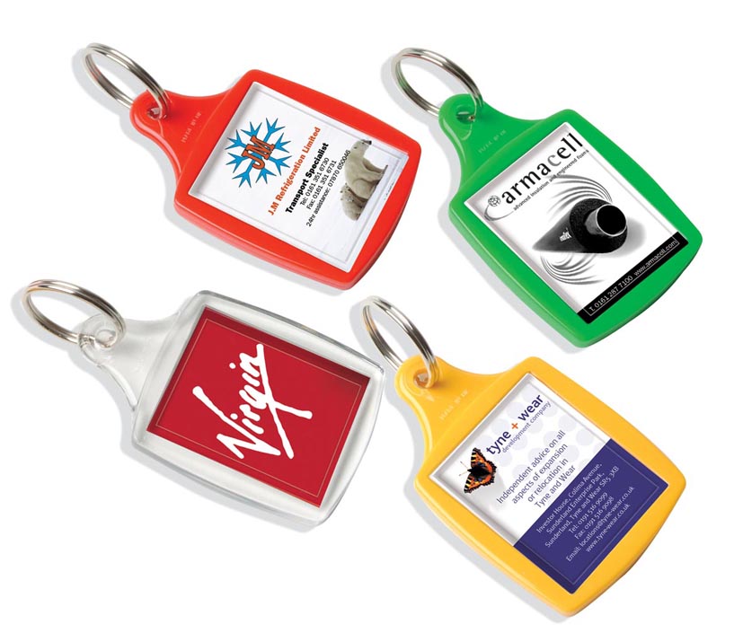 A5 assembled keyrings