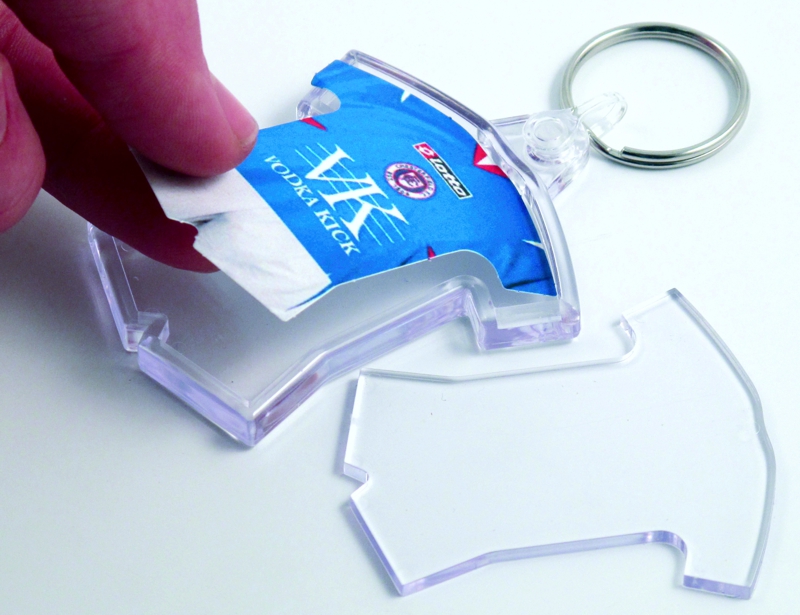 football kit key ring assembly